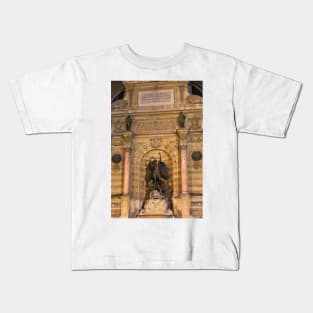 Historic Fontaine Saint-Michel © Kids T-Shirt